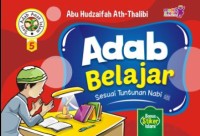 Image of Adab belajar : sesuai tuntunan nabi