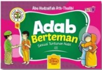 Image of Adab berteman : sesuai tuntunan nabi