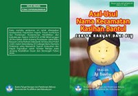 Asal-Usul Nama Kecamatan Kasihan Bantul : E-Book