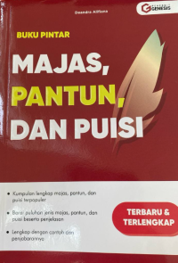 Image of Buku Pintar Majas, Pantun, dan Puisi