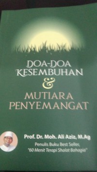 Doa-doa kesembuhan dan mutiara penyemangat